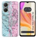 Funda Silicona para Vivo Y03 / Y28s 5G diseño Mármol 08 Dibujos