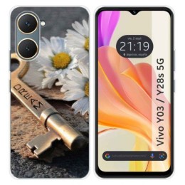 Funda Silicona para Vivo Y03 / Y28s 5G diseño Dream Dibujos