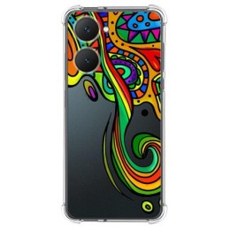 Funda Silicona Antigolpes para Vivo Y03 / Y28s 5G diseño Colores Dibujos