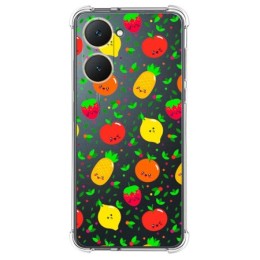 Funda Silicona Antigolpes para Vivo Y03 / Y28s 5G diseño Frutas 01 Dibujos