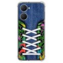 Funda Silicona Antigolpes para Vivo Y03 / Y28s 5G diseño Zapatillas 13 Dibujos