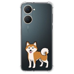 Funda Silicona Antigolpes para Vivo Y03 / Y28s 5G diseño Perros 02 Dibujos