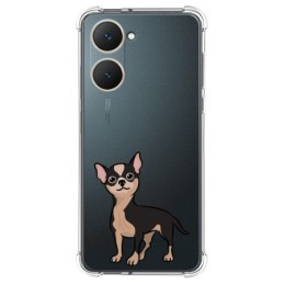 Funda Silicona Antigolpes para Vivo Y03 / Y28s 5G diseño Perros 05 Dibujos