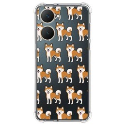 Funda Silicona Antigolpes para Vivo Y03 / Y28s 5G diseño Perros 08 Dibujos