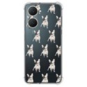 Funda Silicona Antigolpes para Vivo Y03 / Y28s 5G diseño Perros 12 Dibujos