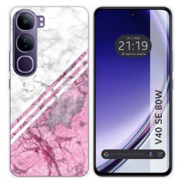 Funda Silicona para Vivo V40 SE 5G 80W diseño Mármol 03 Dibujos