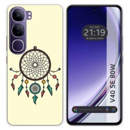 Funda Silicona para Vivo V40 SE 5G 80W diseño Atrapasueños Dibujos