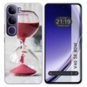 Funda Silicona para Vivo V40 SE 5G 80W diseño Reloj Dibujos
