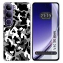 Funda Silicona para Vivo V40 SE 5G 80W diseño Snow Camuflaje Dibujos