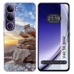 Funda Silicona para Vivo V40 SE 5G 80W diseño Sunset Dibujos