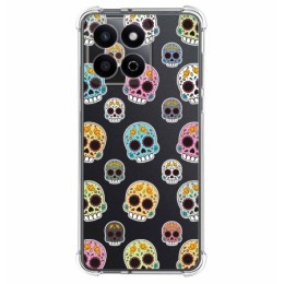 Funda Silicona Antigolpes para Huawei Honor 200 Smart 5G diseño Catrina Dibujos