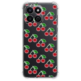 Funda Silicona Antigolpes para Huawei Honor 200 Smart 5G diseño Cerezas Dibujos