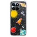Funda Silicona Antigolpes para Huawei Honor 200 Smart 5G diseño Espacio Dibujos