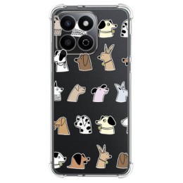 Funda Silicona Antigolpes para Huawei Honor 200 Smart 5G diseño Perros Dibujos