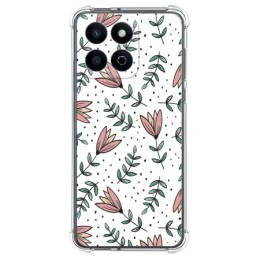 Funda Silicona Antigolpes para Huawei Honor 200 Smart 5G diseño Flores 01 Dibujos