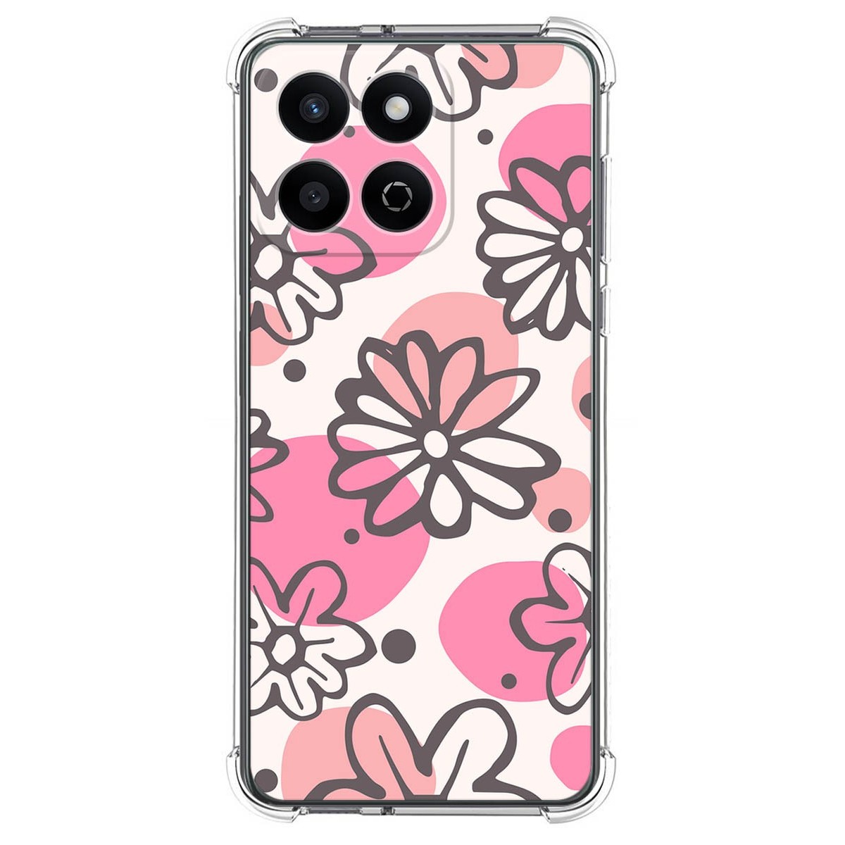 Funda Silicona Antigolpes para Huawei Honor 200 Smart 5G diseño Flores 09 Dibujos