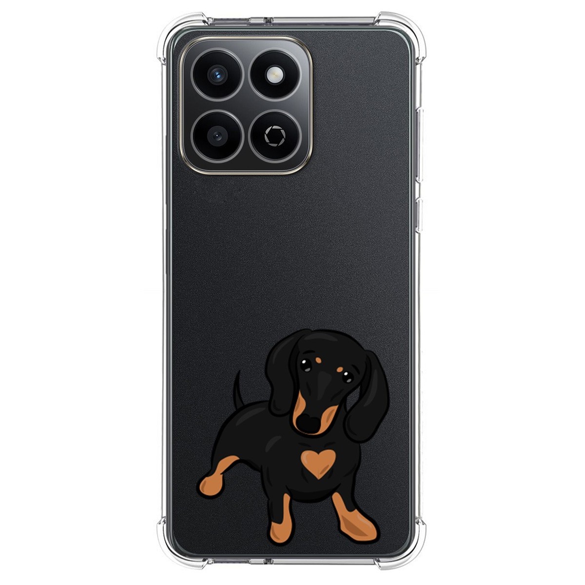Funda Silicona Antigolpes para Huawei Honor 200 Smart 5G diseño Perros 04 Dibujos