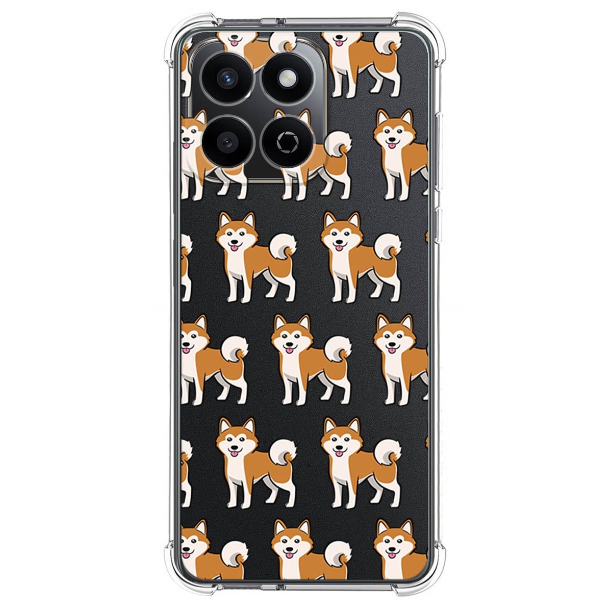 Funda Silicona Antigolpes para Huawei Honor 200 Smart 5G diseño Perros 08 Dibujos
