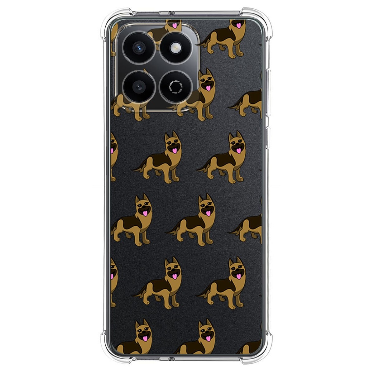 Funda Silicona Antigolpes para Huawei Honor 200 Smart 5G diseño Perros 09 Dibujos