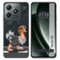 Funda Silicona Transparente para Realme Note 60 diseño Avestruz Dibujos
