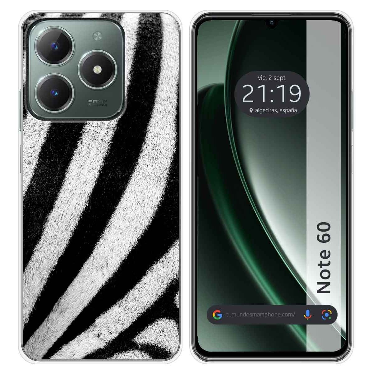Funda Silicona para Realme Note 60 diseño Animal 02 Dibujos
