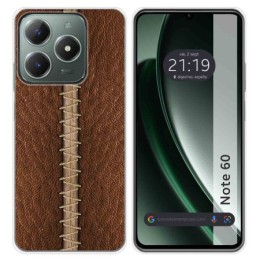 Funda Silicona para Realme Note 60 diseño Cuero 01 Dibujos