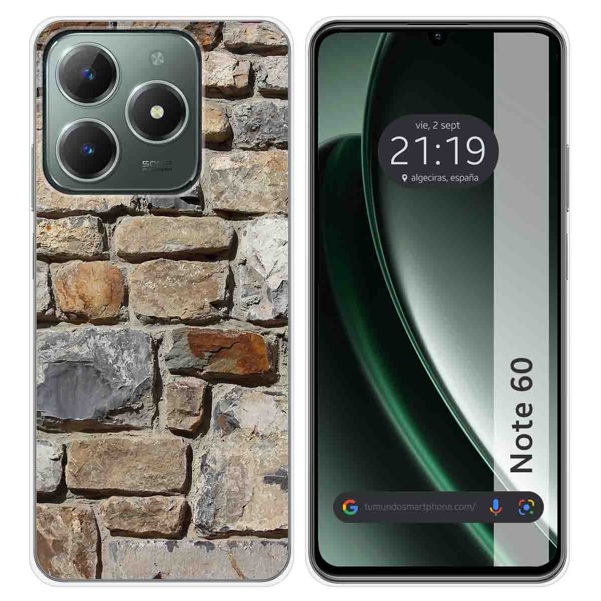 Funda Silicona para Realme Note 60 diseño Ladrillo 03 Dibujos