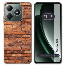 Funda Silicona para Realme Note 60 diseño Ladrillo 04 Dibujos