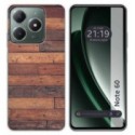 Funda Silicona para Realme Note 60 diseño Madera 03 Dibujos