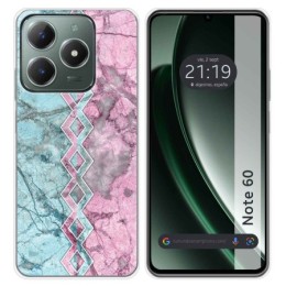 Funda Silicona para Realme Note 60 diseño Mármol 08 Dibujos