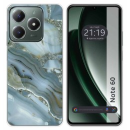 Funda Silicona para Realme Note 60 diseño Mármol 09 Dibujos