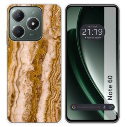Funda Silicona para Realme Note 60 diseño Mármol 10 Dibujos