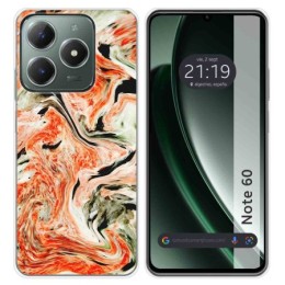 Funda Silicona para Realme Note 60 diseño Mármol 12 Dibujos