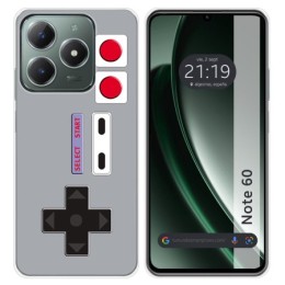 Funda Silicona para Realme Note 60 diseño Consola Dibujos