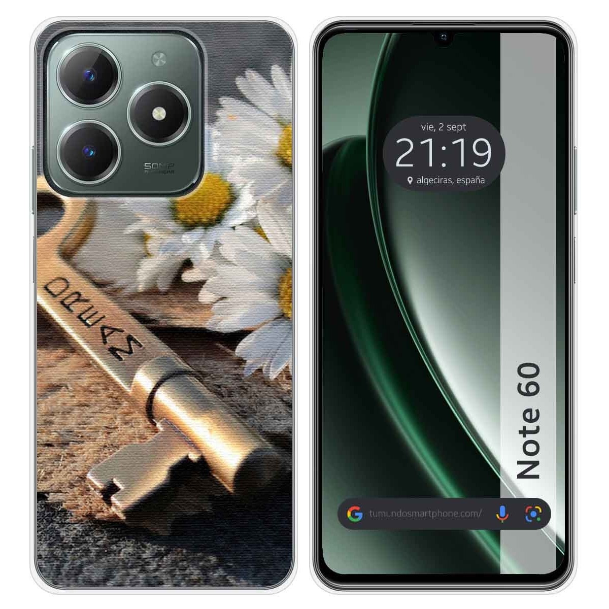 Funda Silicona para Realme Note 60 diseño Dream Dibujos