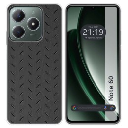 Funda Silicona para Realme Note 60 diseño Metal Dibujos