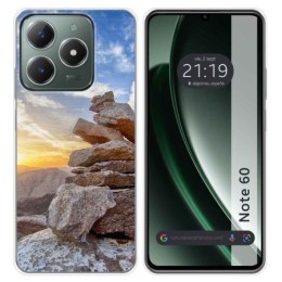 Funda Silicona para Realme Note 60 diseño Sunset Dibujos