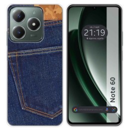Funda Silicona para Realme Note 60 diseño Vaquero Dibujos