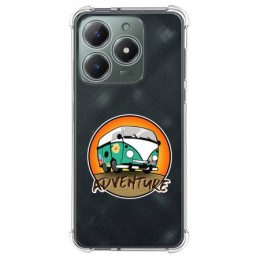 Funda Silicona Antigolpes para Realme Note 60 diseño Adventure Dibujos
