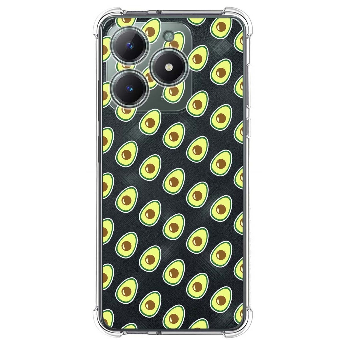 Funda Silicona Antigolpes para Realme Note 60 diseño Aguacate Dibujos