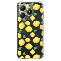 Funda Silicona Antigolpes para Realme Note 60 diseño Limones Dibujos