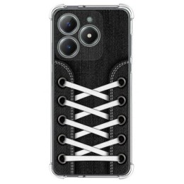 Funda Silicona Antigolpes para Realme Note 60 diseño Zapatillas 02 Dibujos