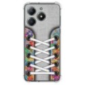 Funda Silicona Antigolpes para Realme Note 60 diseño Zapatillas 04 Dibujos