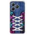 Funda Silicona Antigolpes para Realme Note 60 diseño Zapatillas 06 Dibujos