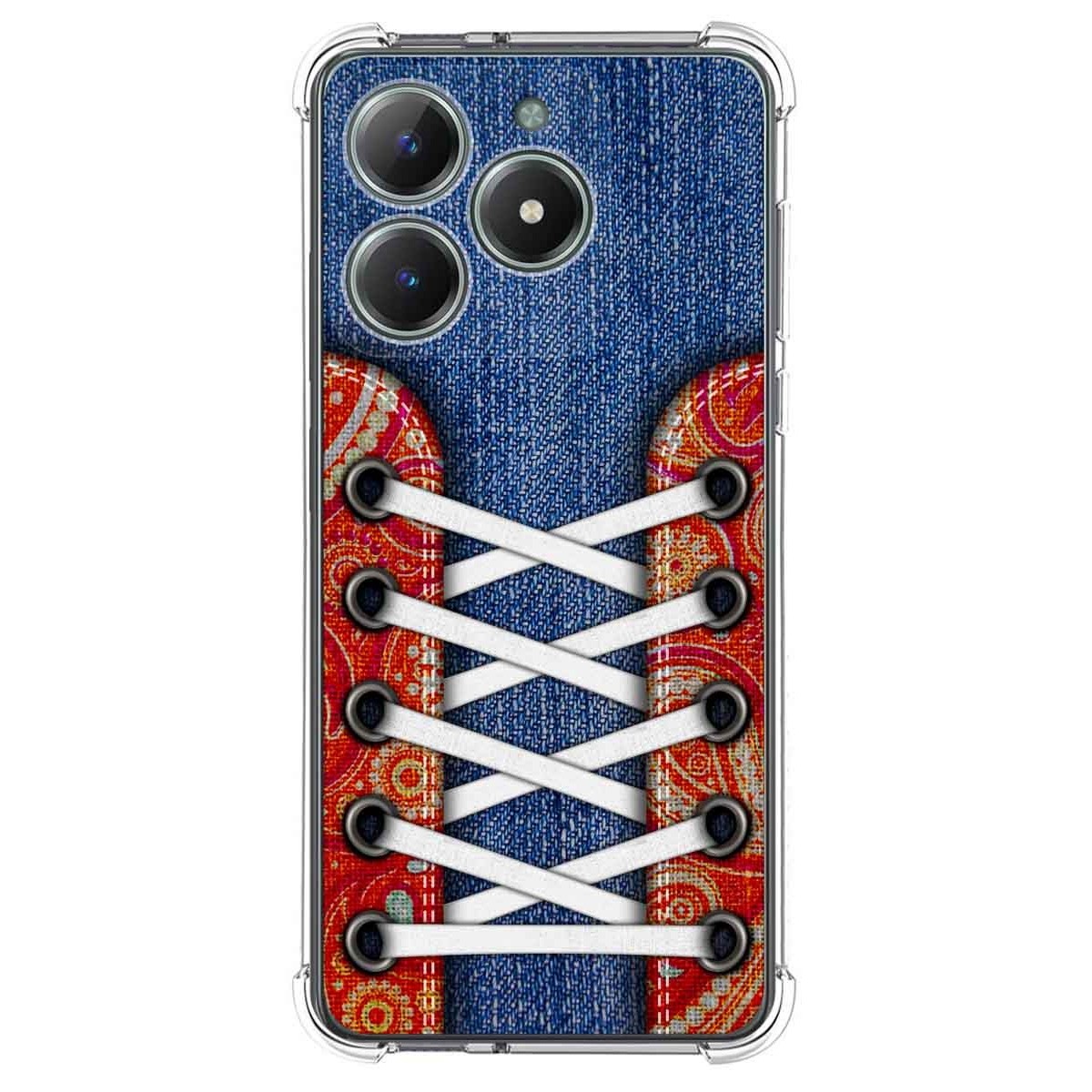 Funda Silicona Antigolpes para Realme Note 60 diseño Zapatillas 11 Dibujos