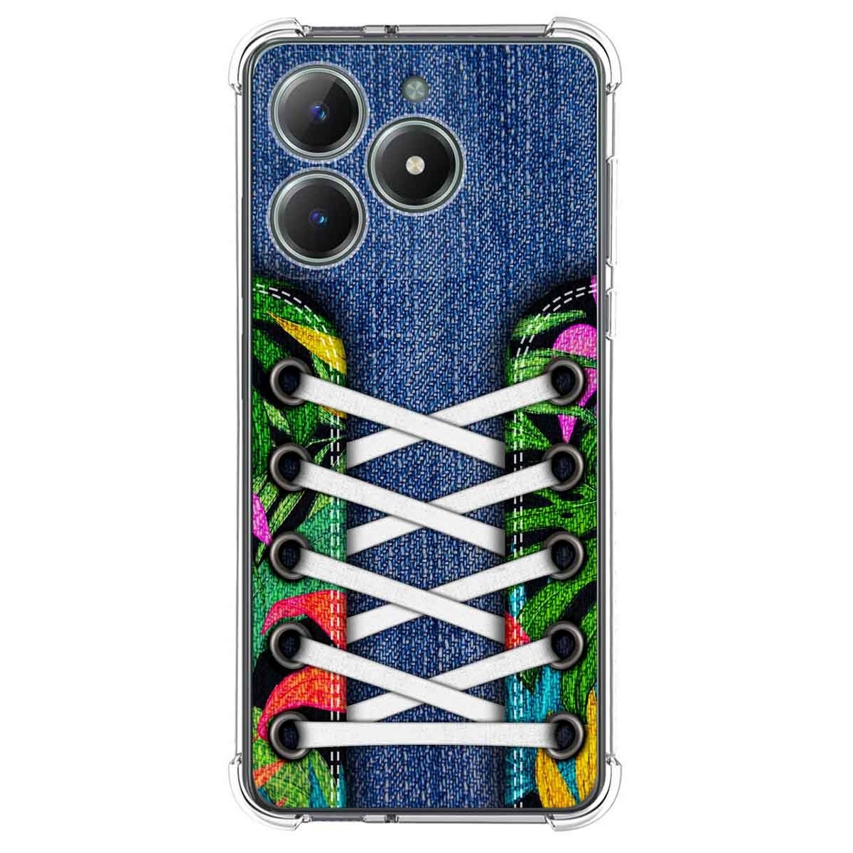 Funda Silicona Antigolpes para Realme Note 60 diseño Zapatillas 13 Dibujos