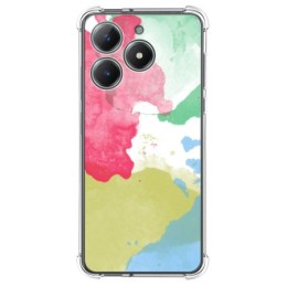 Funda Silicona Antigolpes para Realme Note 60 diseño Acuarela 02 Dibujos