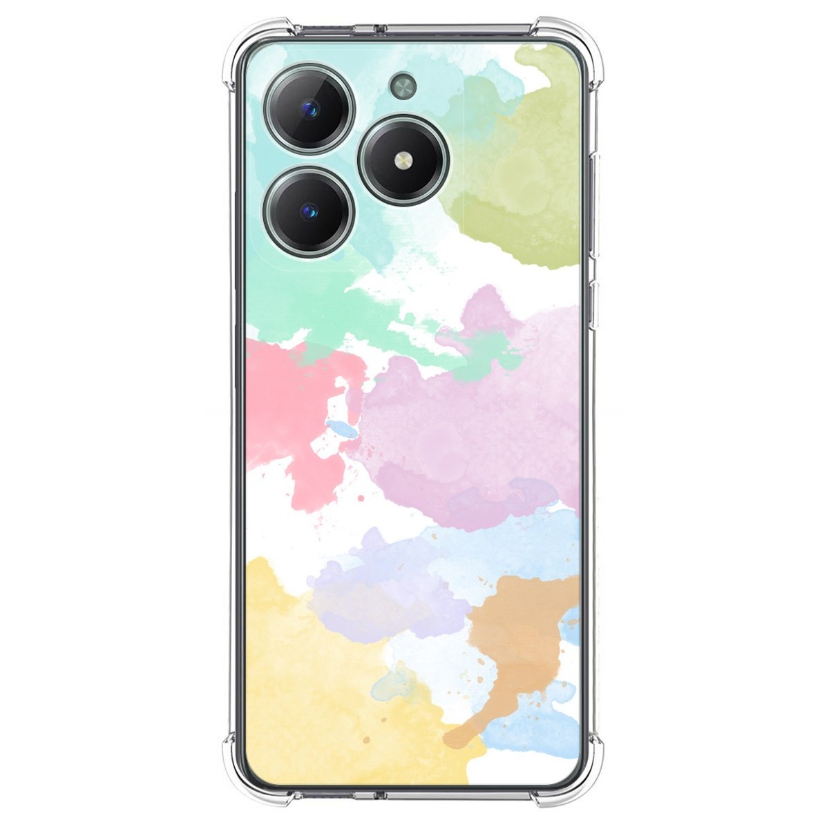 Funda Silicona Antigolpes para Realme Note 60 diseño Acuarela 11 Dibujos