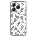 Funda Silicona Antigolpes para Realme Note 60 diseño Flores 01 Dibujos