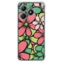 Funda Silicona Antigolpes para Realme Note 60 diseño Flores 02 Dibujos